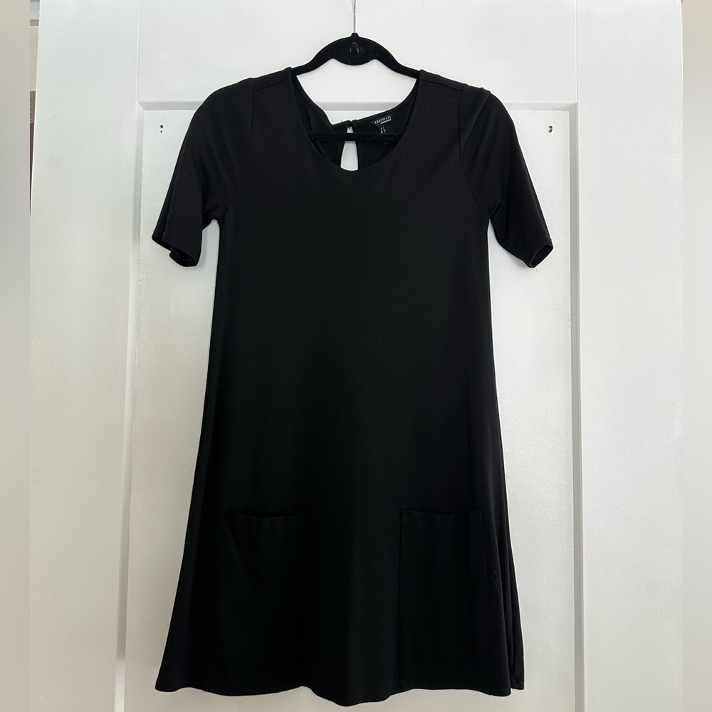 Forever 21 Black A-Line Mini Dress